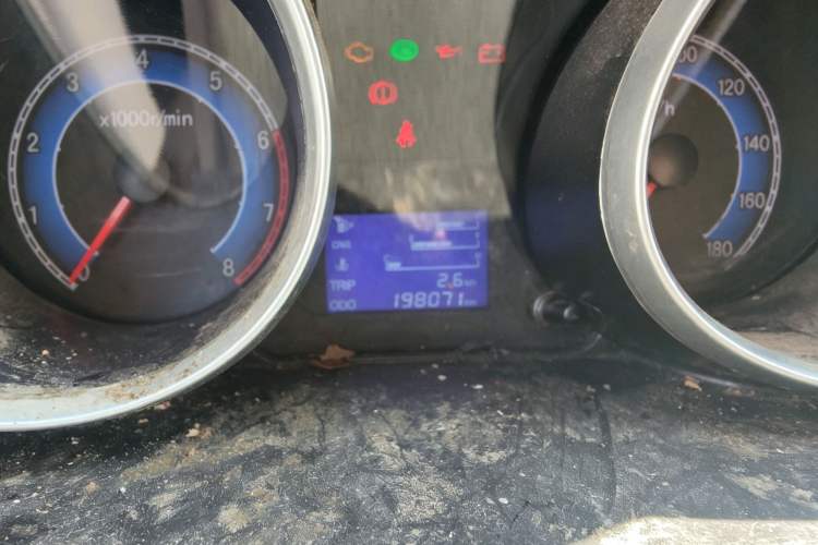 Used CHANGAN KAICHENG Ruixing M60 2020 1.6L Standard Version China VI 6-Seater CNG DAM16KRC Instrument Cluster
