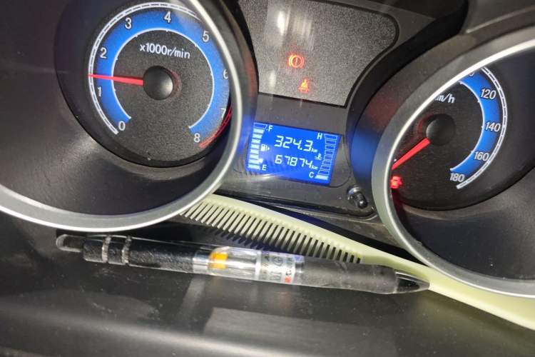 Used CHANGAN KAICHENG Ruixing M60 2020 1.5L Standard Version China VI 6-Seater DAM15KR Odometer Close Up