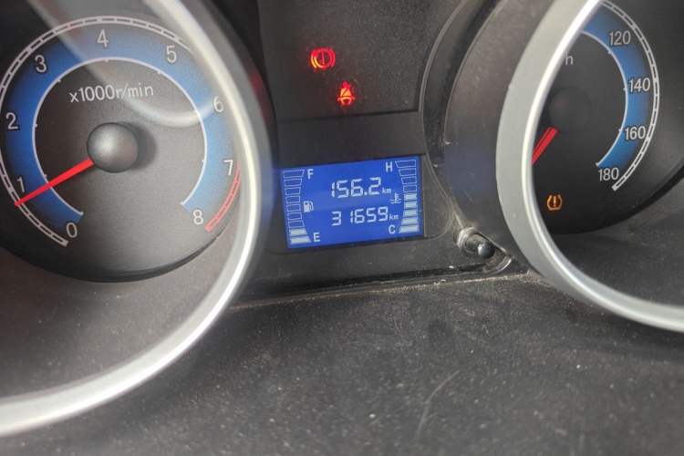 Used CHANGAN KAICHENG Ruixing M60 2020 1.5L Standard Version China VI 6-Seater DAM15KR Odometer Close Up
