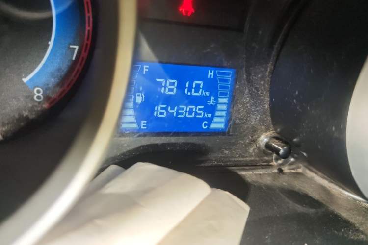 Used CHANGAN KAICHENG Ruixing M60 2020 1.5L Standard Version China VI Van with 5 Seats Equipped with DAM15KR Odometer Close Up
