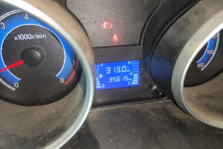 Used CHANGAN KAICHENG Ruixing M60 2020 1.5L Standard Version China VI 6-Seater DAM15KR Odometer Close Up