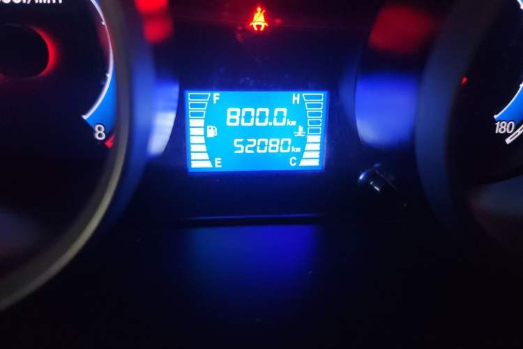 Used CHANGAN KAICHENG Ruixing M60 2020 1.5L Base Version China VI Standard 2-Seater Van with DAM15KR Engine Odometer Close Up