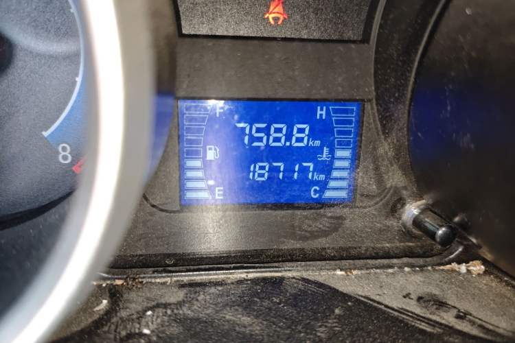 Used CHANGAN KAICHENG Ruixing M60 2020 1.5L Standard Version China VI 6-Seater DAM15KR Odometer Close Up