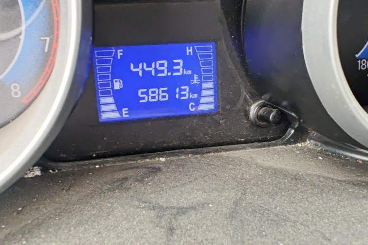 Used CHANGAN KAICHENG Ruixing M60 2020 1.5L Standard Version China VI 6-Seater DAM15KR Odometer Close Up
