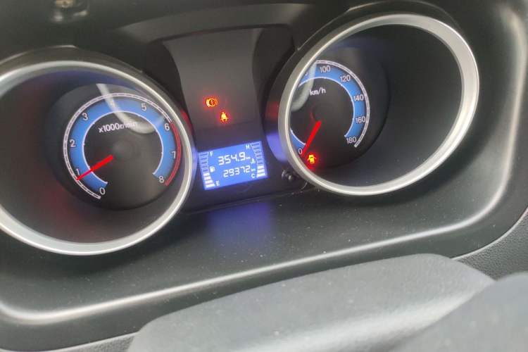 Used CHANGAN KAICHENG Ruixing M60 2020 1.5L Standard Version China VI 6-Seater DAM15KR Odometer Close Up