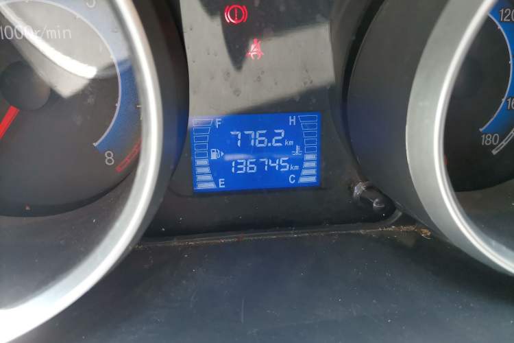 Used CHANGAN KAICHENG Ruixing M60 2020 1.5L Standard Version China VI 6-Seater DAM15KR Odometer Close Up