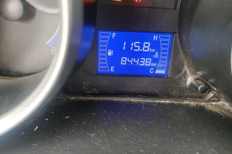 Used CHANGAN KAICHENG Ruixing M60 2020 1.5L Base Version China VI Standard 2-Seater Van with DAM15KR Engine Odometer Close Up
