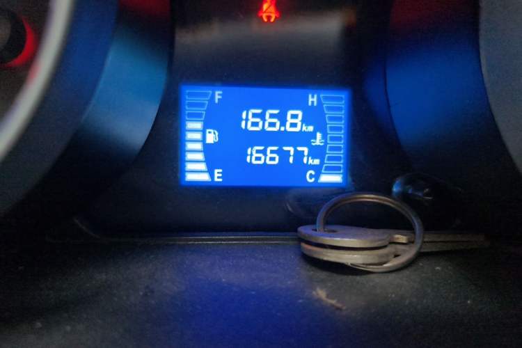 Used CHANGAN KAICHENG Ruixing M60 2020 1.5L Standard Version China VI 6-Seater DAM15KR Odometer Close Up