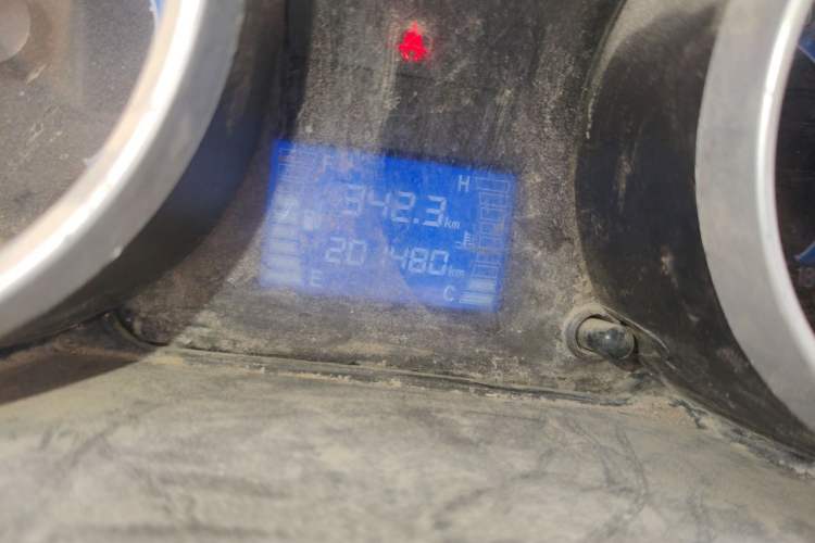 Used CHANGAN KAICHENG Ruixing M60 2020 1.5L Base Version China VI Standard 2-Seater Van with DAM15KR Engine Odometer Close Up