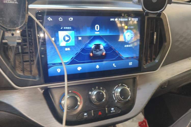 Used CHANGAN KAICHENG Ruixing M60 2023 1.6L CNG Comfort-Grade 6-Seater Passenger Vehicle Audio And AC Panel