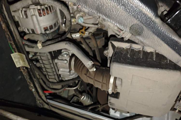 Used CHANGAN KAICHENG Ruixing M60 2023 1.6L CNG Comfort-Grade 6-Seater Passenger Vehicle Engine Bay Right