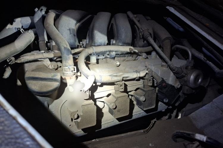 Used CHANGAN KAICHENG Ruixing M60 2023 1.5L GDI Comfort Van 2-Seater Engine Bay