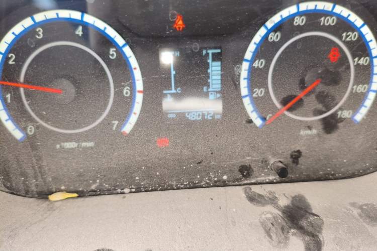 Used CHANGAN KAICHENG Ruixing M60 2023 1.5L GDI Comfort-Class Passenger Vehicle 6/7 Seats Odometer Close Up