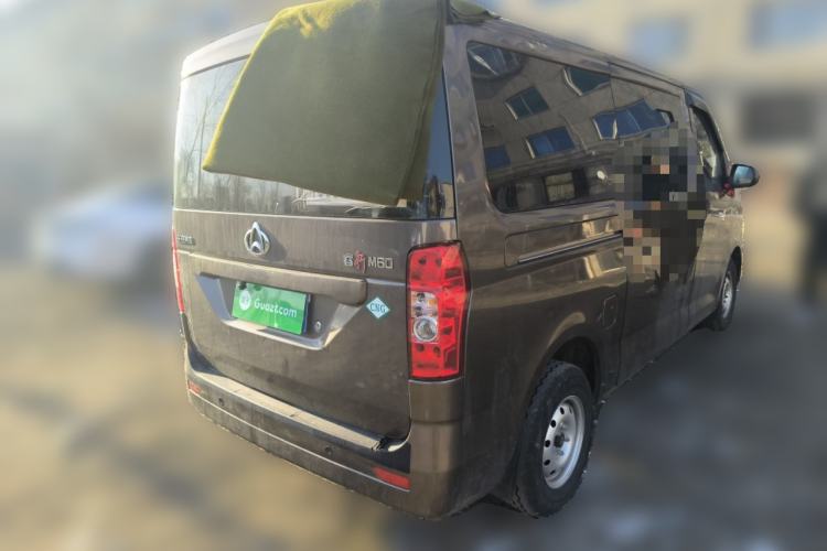 Used CHANGAN KAICHENG Ruixing M60 2025 Model, 1.6L CNG, 120L Gas Cylinder, Comfortable 6-Seater Passenger Van Rear Right 45 Deg