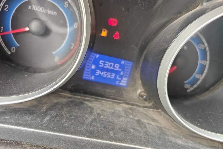 Used CHANGAN KAICHENG Ruixing M70 2018 1.5L Comfort Model Flat-Top Hatchback DAM15DL Odometer Close Up