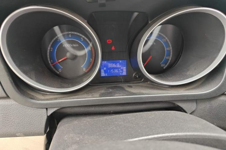 Used CHANGAN KAICHENG Ruixing M70 2018 1.5L Comfort Version Flat-Top Bi-Door DAM15DL Odometer Close Up