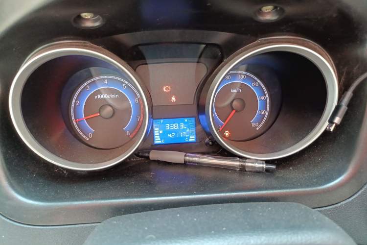 Used CHANGAN KAICHENG Ruixing M80 2021 1.6L Comfort Version 4-Seater Single-Steamed Air Conditioning China VI Standard Flat Roof with Lift-Up Rear Door – DAM16KR Odometer Close Up