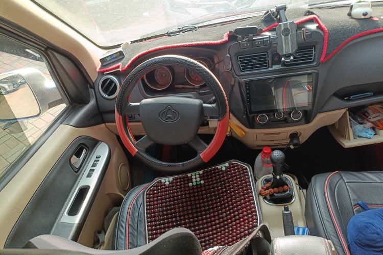 Used CHANGAN KAICHENG Ruixing M80 2021 1.6L Comfort Version 4-Seater Single-Steamed Air Conditioning China VI Standard Flat Roof with Lift-Up Rear Door – DAM16KR Steering Wheel