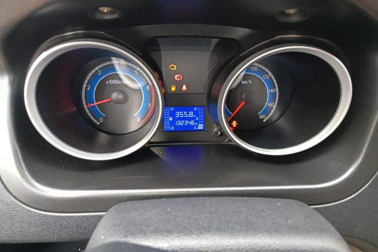 Used CHANGAN KAICHENG Ruixing M80 2019 1.5L Base Version 4-Seater Single-Steamed Air Conditioning China VI Standard Flat Roof with Lift-Up Rear Door DAM15KR Odometer Close Up
