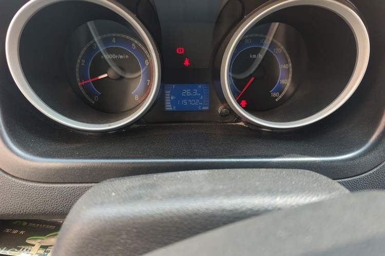 Used CHANGAN KAICHENG Ruixing M80 2014 1.5L Base Version (4-Seater) 4G15S Odometer Close Up