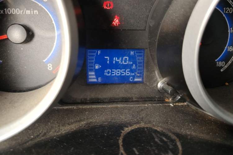 Used CHANGAN KAICHENG Ruixing M80 2014 1.5L Base Version (2 Seats) 4G15S Odometer Close Up