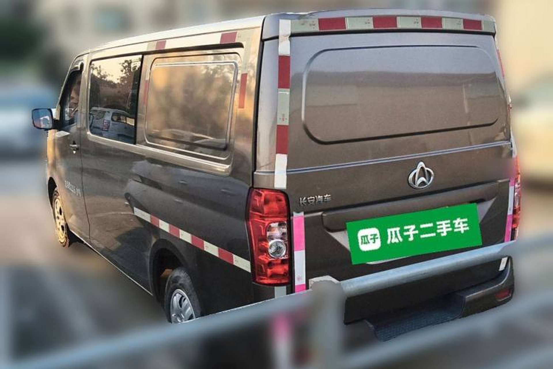 Used CHANGAN KAICHENG Ruixing M80 2018 1.5L Base Model Van Semi-Blind Window Flat Roof Rear-Hinged Doors 4G15S Exterior 3