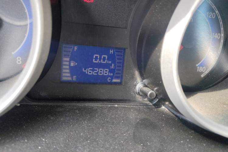 Used CHANGAN KAICHENG Ruixing M80 2018 1.5L Comfort Van Flat Roof Back-Hinged Doors 4G15S Odometer Close Up