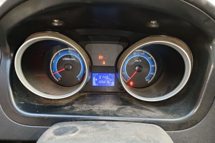 Used CHANGAN KAICHENG Ruixing M80 2019 1.5L Base Version 4-Seater Single-Steamed Air Conditioning China VI Standard Flat Roof with Lift-Up Rear Door DAM15KR Odometer Close Up