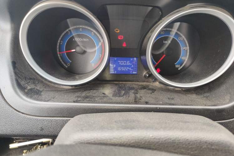Used CHANGAN KAICHENG Ruixing M80 2019 1.5L Base Version 2-Seater Single-Steamed Air Conditioning China VI Standard Flat Roof Rear-Hinged Doors DAM15KR Odometer Close Up