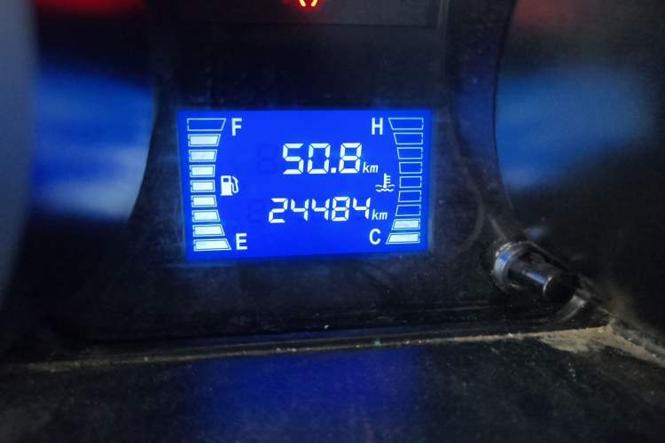 Used CHANGAN KAICHENG Ruixing M80 2019 1.5L Base Version 2-Seater Single-Steamed Air Conditioning China VI Standard Flat Roof Rear-Hinged Doors DAM15KR Odometer Close Up