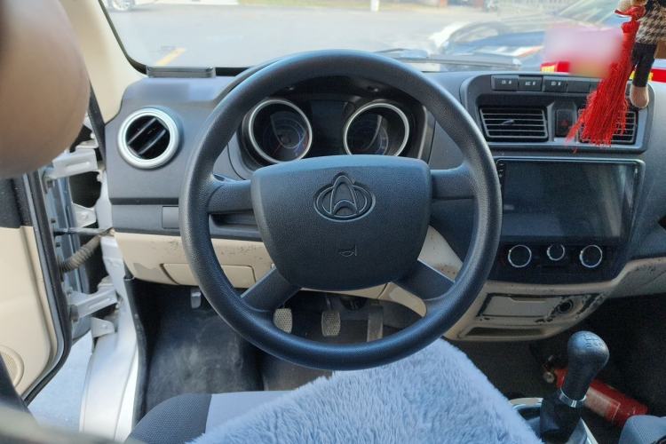 Used CHANGAN KAICHENG Ruixing M80 2019 1.5L Base Version 2-Seater Single-Steamed Air Conditioning China VI Standard Flat Roof Rear-Hinged Doors DAM15KR Steering Wheel