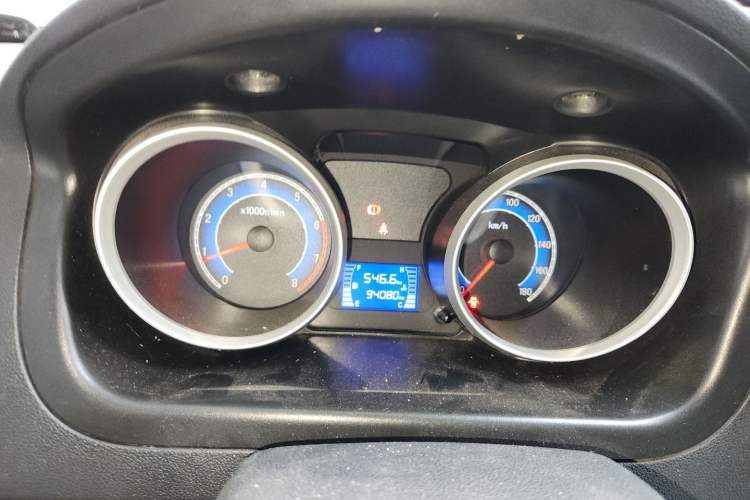 Used CHANGAN KAICHENG Ruixing M80 2019 1.5L Base Version 4-Seater Single-Steamed Air Conditioning China VI Standard Flat Roof with Lift-Up Rear Door DAM15KR Instrument Cluster