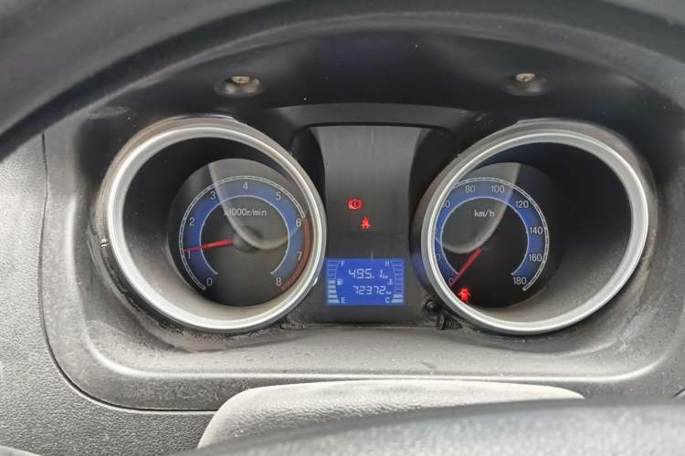 Used CHANGAN KAICHENG Ruixing M80 2019 1.5L Base Version 2-Seater Single-Steamed Air Conditioning China VI Standard Flat Roof Rear-Hinged Doors DAM15KR Instrument Cluster