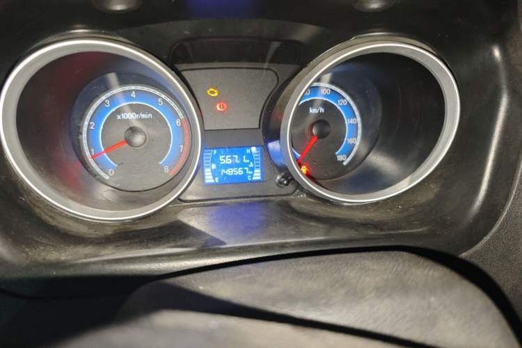 Used CHANGAN KAICHENG Ruixing M80 2019 1.5L Comfort Version 2-Seater Single-Steaming Air-Conditioned China VI Standard Flat Roof Side-Hinged Doors – DAM15KR Odometer Close Up