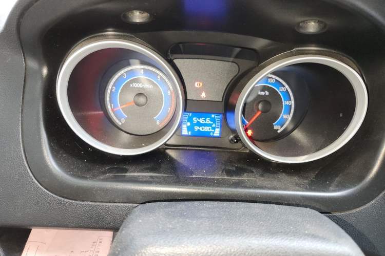 Used CHANGAN KAICHENG Ruixing M80 2019 1.5L Base Version 4-Seater Single-Steamed Air Conditioning China VI Standard Flat Roof with Lift-Up Rear Door DAM15KR Odometer Close Up