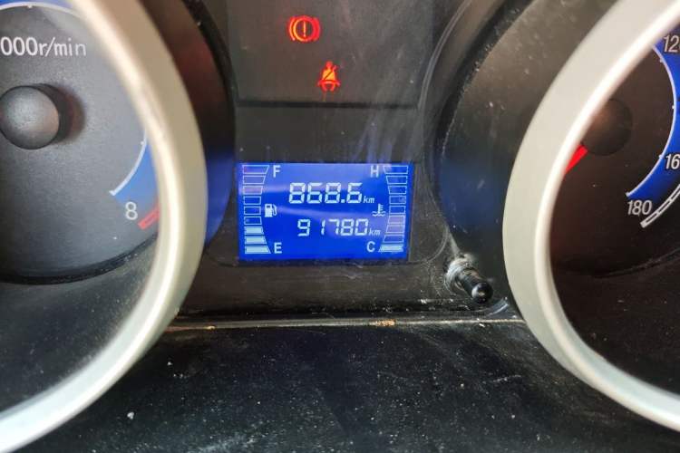 Used CHANGAN KAICHENG Ruixing M80 2019 1.5L Base Version 2-Seater Single-Steamed Air Conditioning China VI Standard Flat Roof Rear-Hinged Doors DAM15KR Odometer Close Up