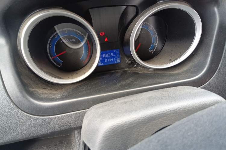 Used CHANGAN KAICHENG Ruixing M80 2019 1.5L Comfort Version 2-Seater Single-Steaming Air-Conditioned China VI Standard Flat Roof Side-Hinged Doors – DAM15KR Odometer Close Up