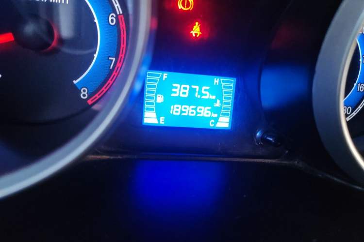 Used CHANGAN KAICHENG Ruixing M80 2019 1.5L Base Version 2-Seater Non-Air-Conditioned China VI Standard Flat Roof Hatchback Doors DAM15KR Odometer Close Up