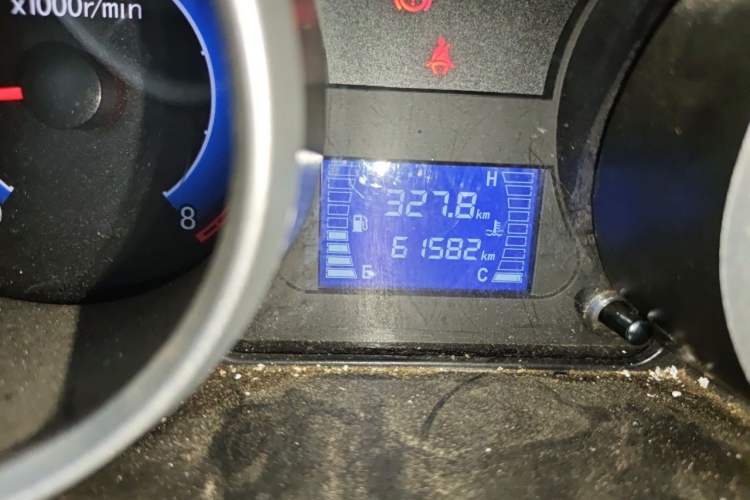 Used CHANGAN KAICHENG Ruixing M80 2019 1.5L Base Version 4-Seater Single-Steamed Air Conditioning China VI Standard Flat Roof with Lift-Up Rear Door DAM15KR Odometer Close Up