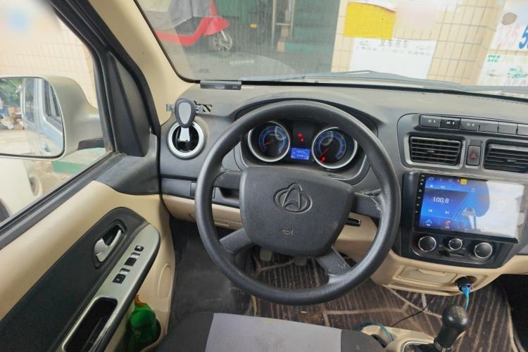 Used CHANGAN KAICHENG Ruixing M80 2019 1.5L Base Version 4-Seater Single-Steamed Air Conditioning China VI Standard Flat Roof with Lift-Up Rear Door DAM15KR Steering Wheel