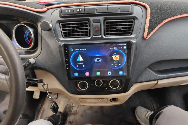 Used CHANGAN KAICHENG Ruixing M80 2019 1.5L Base Version 4-Seater Single-Steamed Air Conditioning China VI Standard Flat Roof with Lift-Up Rear Door DAM15KR Audio And AC Panel