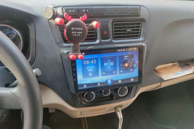 Used CHANGAN KAICHENG Ruixing M80 2019 1.5L Base Version 4-Seater Single-Steamed Air Conditioning China VI Standard Flat Roof with Lift-Up Rear Door DAM15KR Audio And AC Panel