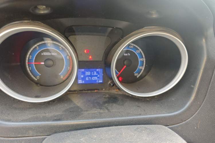 Used CHANGAN KAICHENG Ruixing M80 2019 1.5L Base Version 2-Seater Single-Steamed Air Conditioning China VI Standard Flat Roof Rear-Hinged Doors DAM15KR Instrument Cluster