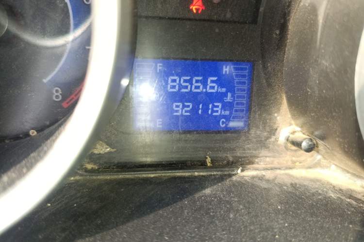 Used CHANGAN KAICHENG Ruixing M80 2019 1.5L Base Version 2-Seater Non-Air-Conditioned China VI Standard Flat Roof Hatchback Doors DAM15KR Odometer Close Up