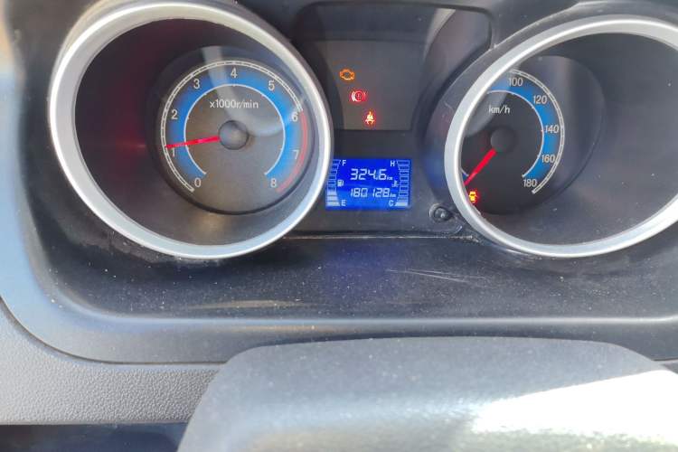 Used CHANGAN KAICHENG Ruixing M80 2019 1.5L Base Version 2-Seater Single-Steamed Air Conditioning China VI Standard Flat Roof Rear-Hinged Doors DAM15KR Odometer Close Up