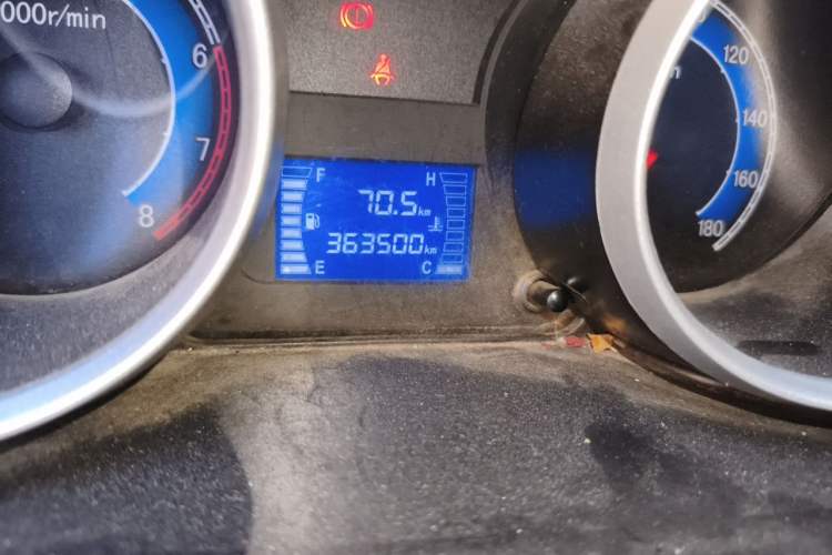 Used CHANGAN KAICHENG Ruixing M80 2019 1.5L Base Version 2-Seater Single-Steamed Air Conditioning China VI Standard Flat Roof Rear-Hinged Doors DAM15KR Odometer Close Up