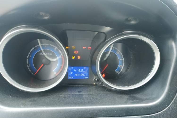 Used CHANGAN KAICHENG Ruixing M80 2019 1.5L Base Version 2-Seater Single-Steamed Air Conditioning China VI Standard Flat Roof Rear-Hinged Doors DAM15KR Odometer Close Up