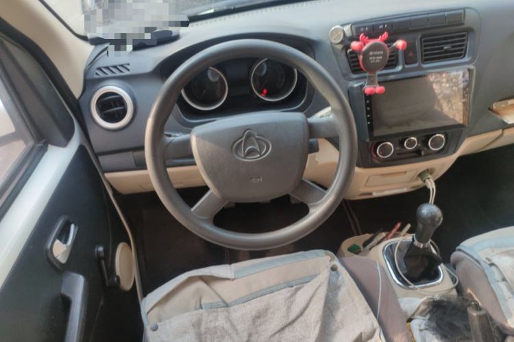 Used CHANGAN KAICHENG Ruixing M80 2019 1.5L Base Version 4-Seater Single-Steamed Air Conditioning China VI Standard Flat Roof with Lift-Up Rear Door DAM15KR Steering Wheel