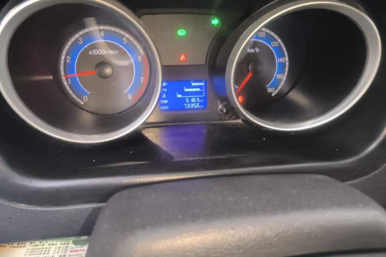 Used CHANGAN KAICHENG Ruixing M80 2020 1.6L Comfort Edition China VI Standard Flat-Top Dual-Side Opening 4-Seater CNG DAM16KRC Odometer Close Up