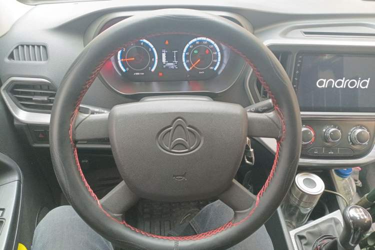 Used CHANGAN KAICHENG Ruixing M80 2020 1.6L Comfort Model China VI Standard Flat Roof Back-Hinged Doors 2 Seats CNG DAM16KRC Steering Wheel